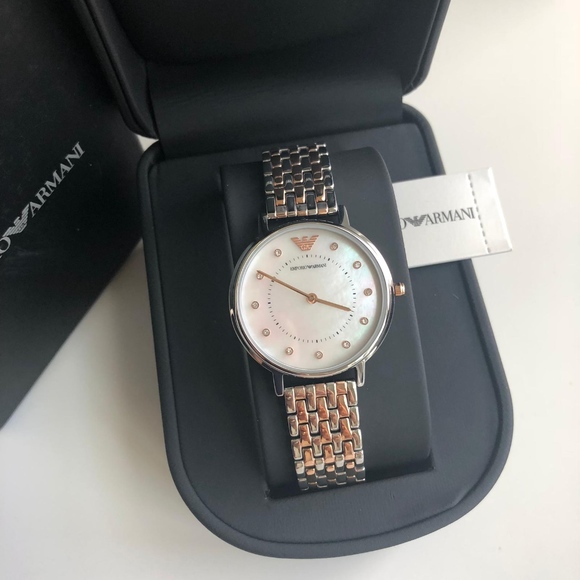 NEW Emporio Armani Silver Ladies Watch AR11094 - Picture 2 of 3